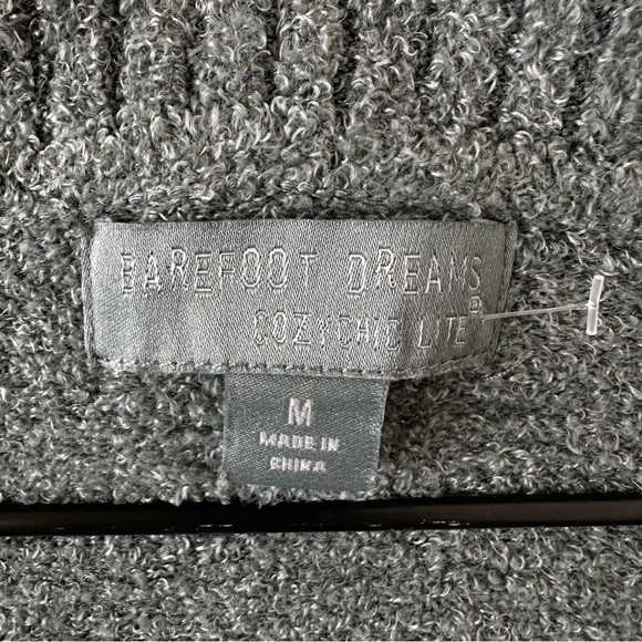 BAREFOOT DREAMS cozychic lite green sweater - Picture 4 of 4